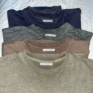 John Elliott 4x University Tee Bundle Lot Size S